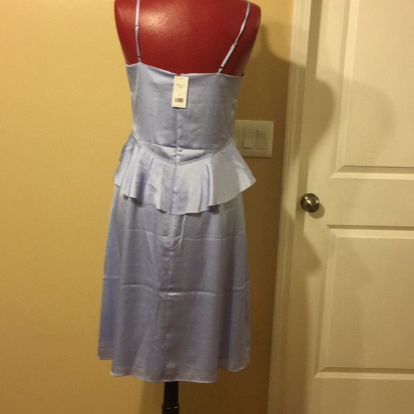 NWT Periwinkle Blue Peplum Dress - Picture 5 of 6